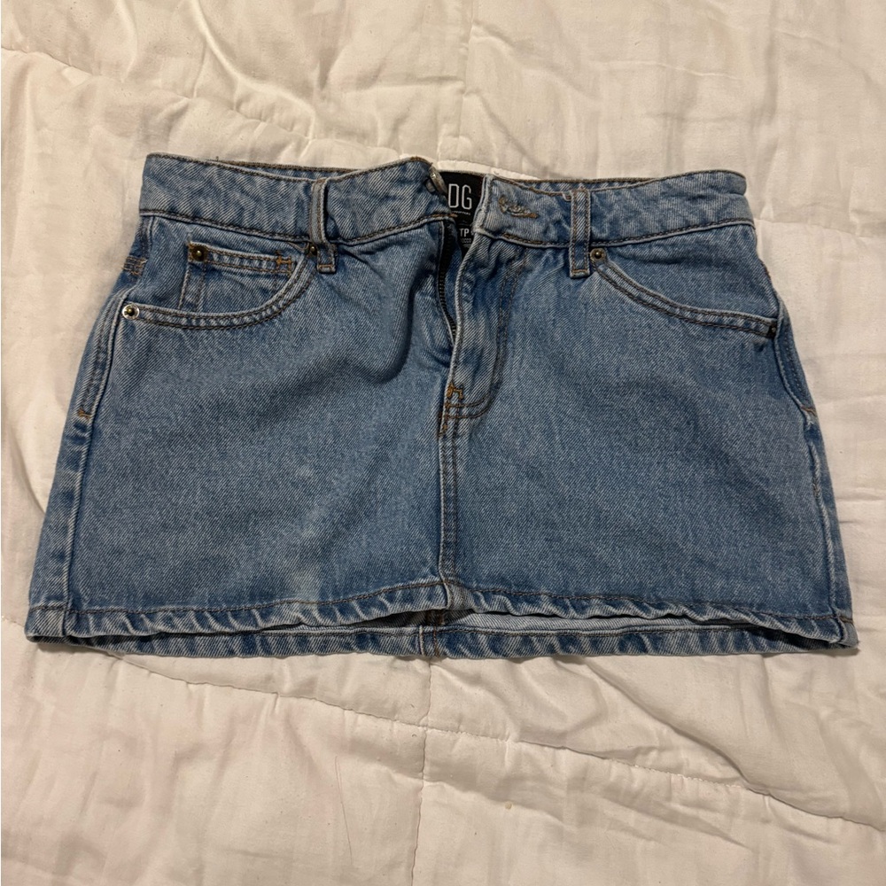 BDG urban outfitters mini low rise denim skirt